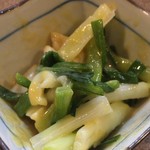 五番館 - 分葱といかのぬた和え('15.02)