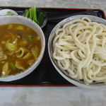 永井 - カレー汁うどん（大）