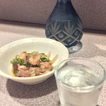 五番館 - 突き出し＆和 純米吟醸【愛知】('16.02)