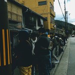 山元麺蔵 - 食べ終わって出たらこんなに
      並んでます。(*_*;