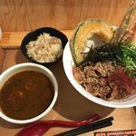 sobajirou - 海老スープカレーそば「奥芝二郎」1,200円
                      