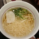 なか卯 - はいからうどん(小)140円