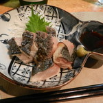 和乃家 - 炙り鰆のお造り