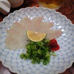 活ふぐ料理うえ島 - てっさ～うまぁ～