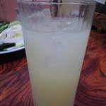 活ふぐ料理うえ島 - ゆずチューハイ