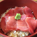 加瀬 - 赤身中トロ二色丼1600円