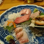 あぶりや食堂 - 刺し盛り。