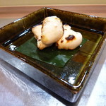 御料理 寺沢 - 河豚の白子焼