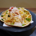 御料理 寺沢 - 蟹チャーハン