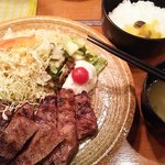 焼肉まるしま - ランチの牛タン焼き定食 1.5人前1780円
