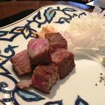 横浜うかい亭 - サーロインステーキ