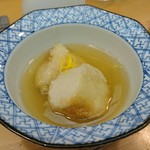 浅草じゅうろく - 海老芋 柚子餡。