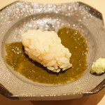 鮨　縁 - 舎利を投入