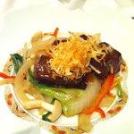 一層樓 - 滋賀産牛肉のサイコロステーキ