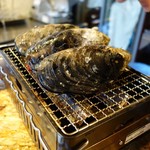 cozze - （2016/11月）ムール貝を焼いてくれているところ