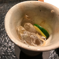 KINKA sushi bar izakaya 渋谷 - 和風モスコミュール
                ライムとミョウガ
