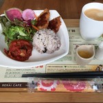 SEKAI CAFE Oshiage - ベジセットにコーヒーを＋