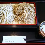 相盛蕎麦(石臼挽き蕎麦とだったん蕎麦)￥520