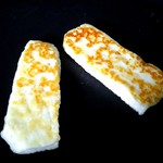 焼けるチーズ 焼いてます♪