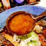 らぁめん 支那虎 - 2016/12  こげ塩のスープ