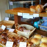 店内 訪問時のパン達♪