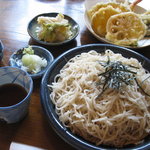 Minofuku - 蕎麦の天ざる850円