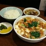 栄華 - 肉豆腐ライス：850円