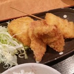 Murasaki - 「MIXフライ定食 (500円)」のフライは４種類