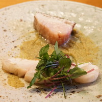 魚菜料理 縄屋 - クエと鰆の塩焼き
