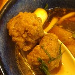 麺哲支店 麺野郎 - 南鹿児島産牡丹蒸篭風つけ麺(2016/12)