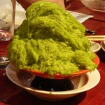 焼肉赤身にくがとう - かき氷　抹茶