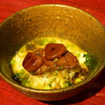 焼肉赤身にくがとう - 和牛Ａ５赤身ロックのロック飯（高知県産にこ丸米）