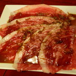 焼肉赤身にくがとう - 元祖イチボの１枚焼き