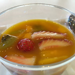 カフェ・ディ・フェスタ - 絹ごし杏仁トロピカル 2016/02/17