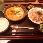 庄屋 - かつ鍋定食