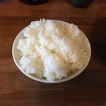 二郎系ラーメン 麺屋 春爛漫 - ライス