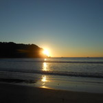 なごみ詩 - 弓ヶ浜の日の出　2016.12