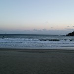 なごみ詩 - 夕暮れ時の弓ヶ浜　2016.12