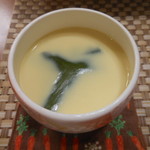 なごみ詩 - 夕食　茶碗蒸し　2016.12