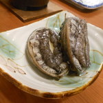 なごみ詩 - 夕食　鮑網焼き(2人分）　2016.12