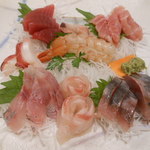 なごみ詩 - 夕食　お刺身　2016.12