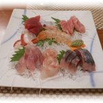 なごみ詩 - 夕食　お刺身　2016.12