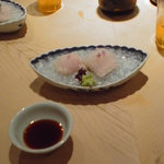 ぎおん 阪川 - 鱧のお刺身～メチャ美味しい☆☆