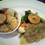 フレンチシェフ たにかわ - メイン（肉と魚のコンビ）