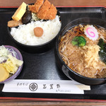 手打そば 三芳野 - 三芳野定食