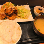 Kuwaya Shokudou - 揚げ鶏おろしポン酢定食 