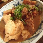 ココロ - スジ煮込みと豆腐