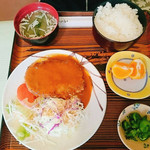 ローゼ - ハンバーグ定食 1150円