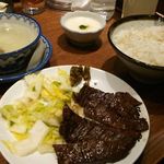 牛たん炭火定食（たれ）＋とろろ