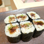 鮨 十兵衛 - 巻物（穴子キュウリ）